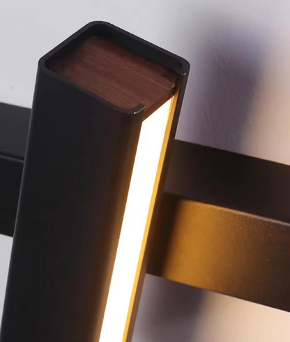 Modern 350° Rotatable LED Wall Sconce for Indoor Use