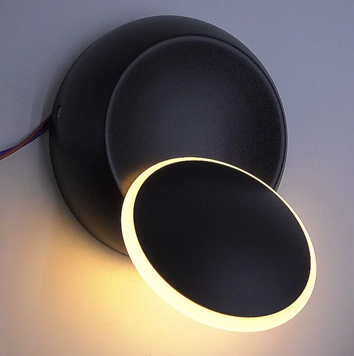 Modern 5W LED Wall Lamp – 350° Rotating Sconce for Bedroom & Living Room Lighting