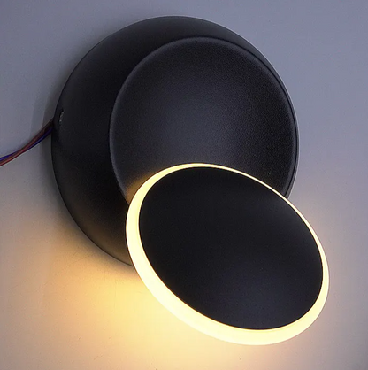 Modern 5W LED Wall Lamp – 350° Rotating Sconce for Bedroom & Living Room Lighting