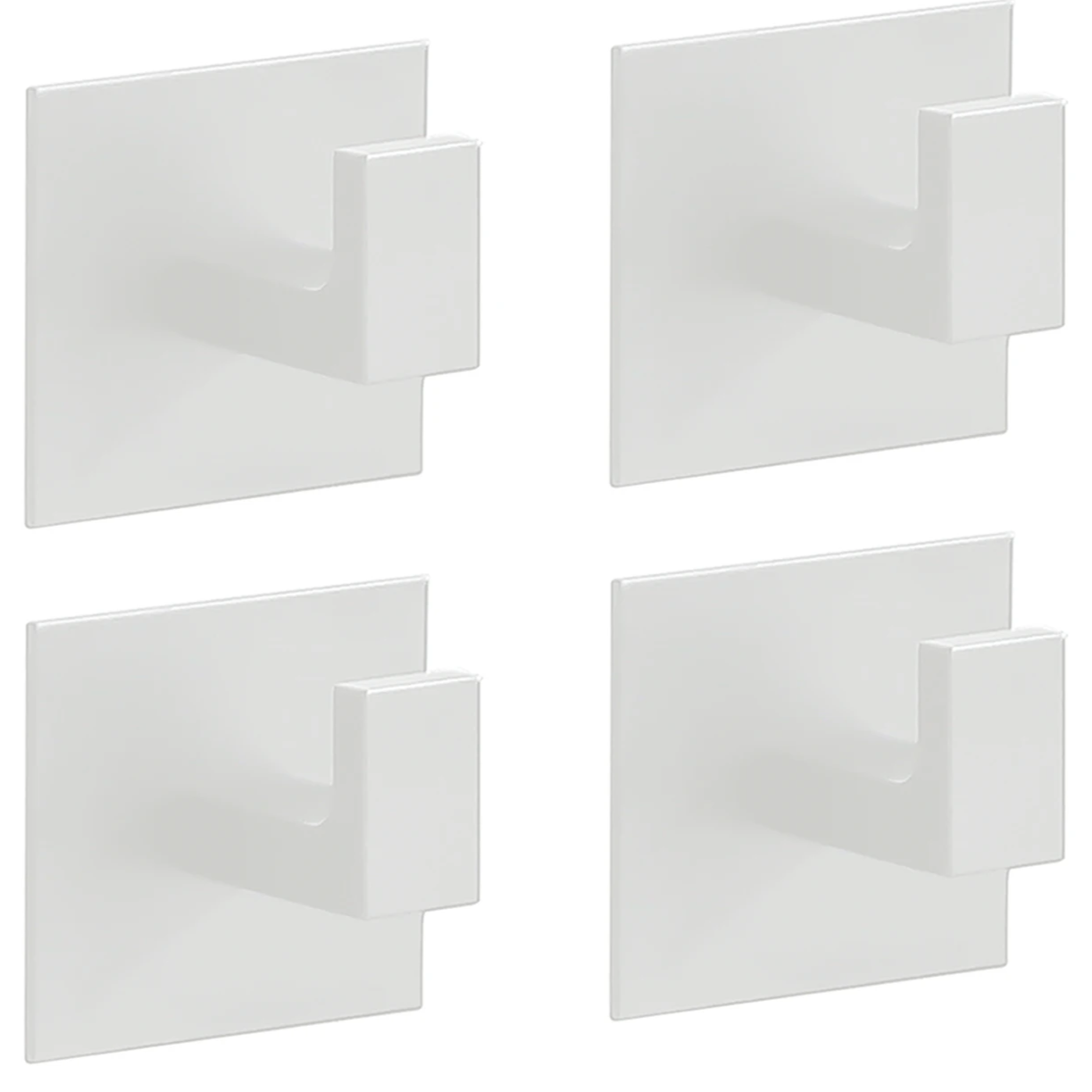 Black Self-Adhesive Wall Hooks – 3M Towel & Coat Hanger