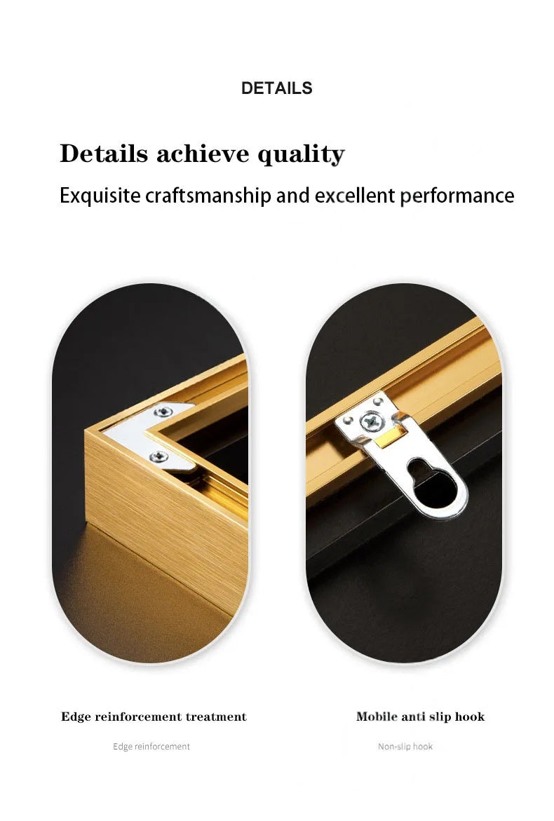  Contemporary Luxury LED Wall Lamp — Abstract Hanging Art Light for Corridors and Living Rooms