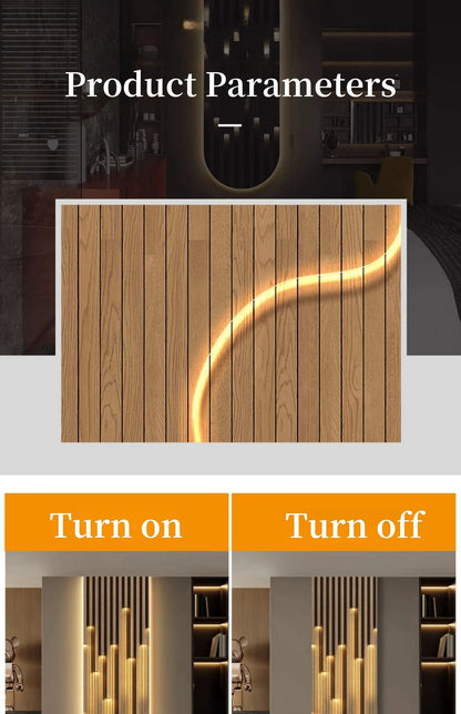  Contemporary Luxury LED Wall Lamp — Abstract Hanging Art Light for Corridors and Living Rooms