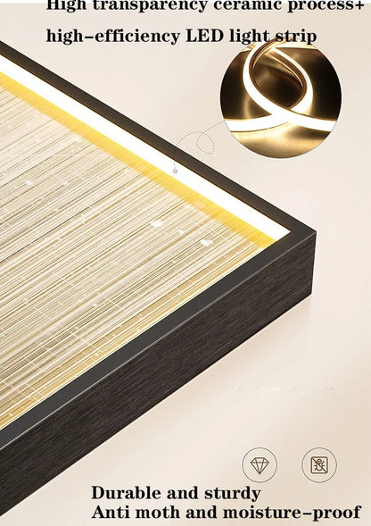 Contemporary Luxury LED Wall Lamp — Crystal Porcelain Art Light for Living Room, Hallway, and Home Accent