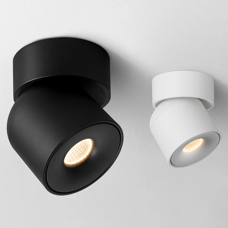 LED Ceiling Spotlight – 360° Rotatable, 7W/9W, Surface Mounted 
