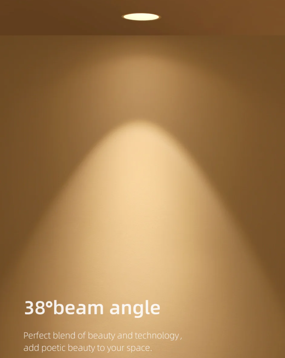 Frameless LED Recessed Downlight – CRI97 COB Spot Lamp