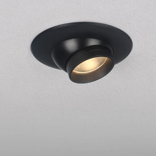 Mini LED Recessed Spotlight – Adjustable 10–60° Narrow Beam Built-In Zoom Light