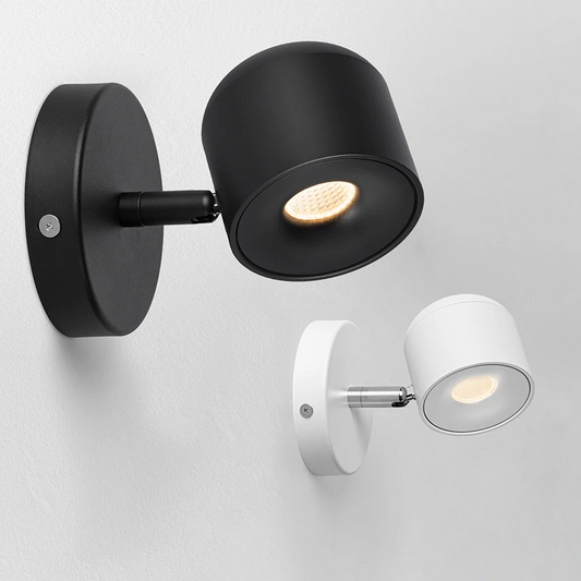 Dimmable LED Wall Lamp – Adjustable Angle Modern Bedside Reading Light with COB Chip