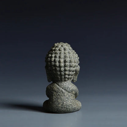 Handmade Granite Buddha Statue — Meditation Figurine & Home Decor