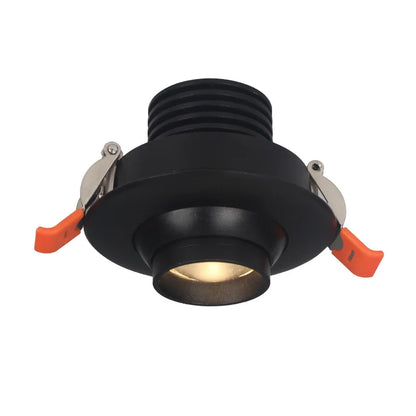 Mini LED Recessed Spotlight – Adjustable 10–60° Narrow Beam Built-In Zoom Light