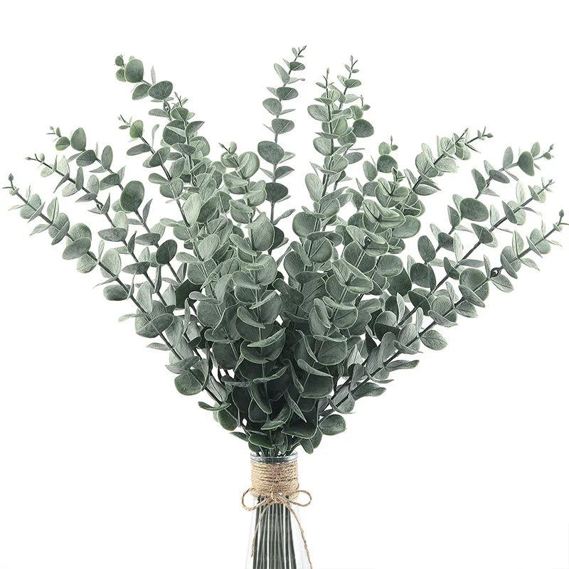 20PCS Artificial Eucalyptus Stems – Fake Greenery