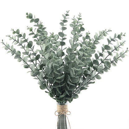 20PCS Artificial Eucalyptus Stems – Fake Greenery