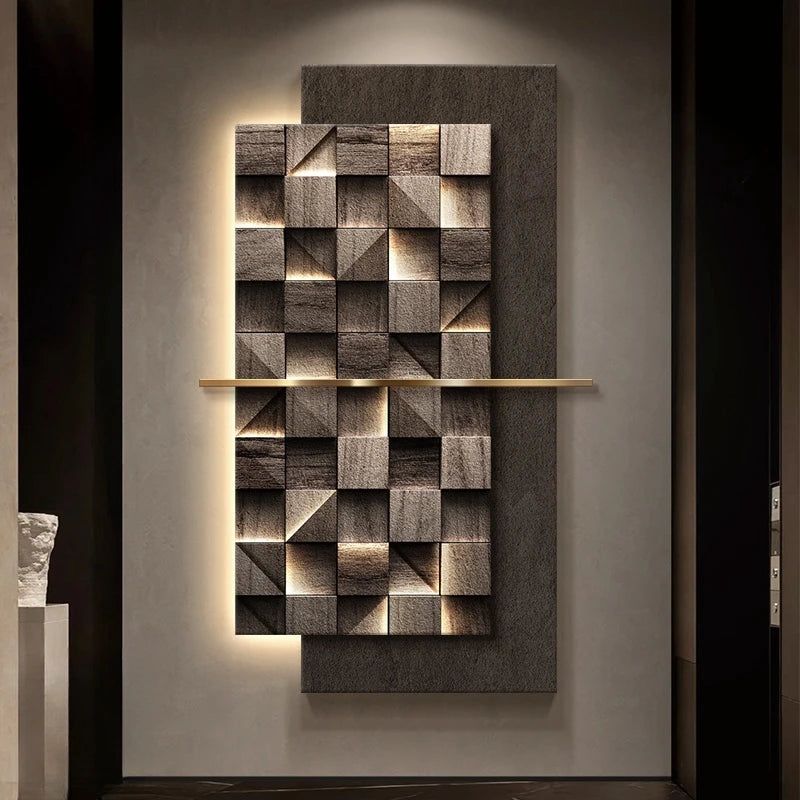 Contemporary Luxury LED Wall Lamp — Crystal Porcelain Art Light for Living Room, Hallway, and Home Accent