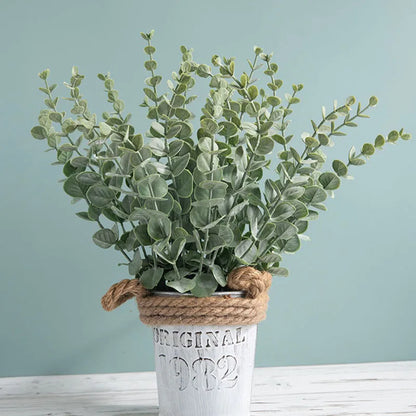 20PCS Artificial Eucalyptus Stems – Fake Greenery