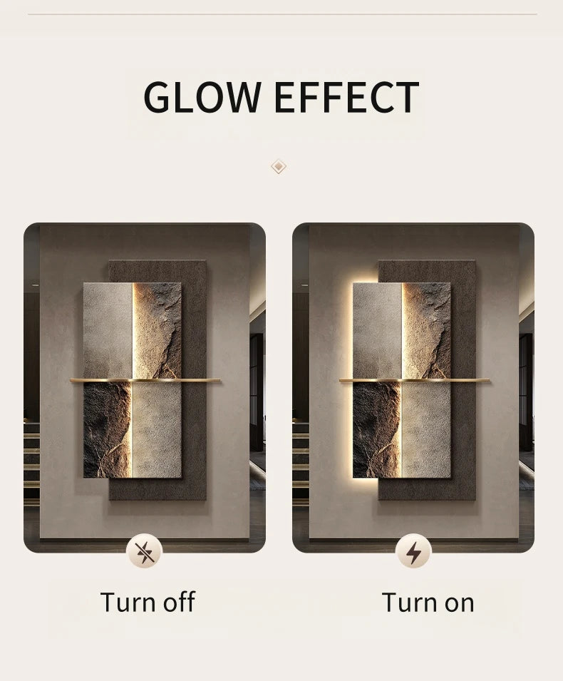 Contemporary Luxury LED Wall Lamp — Crystal Porcelain Art Light for Living Room, Hallway, and Home Accent
