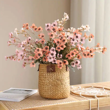 5PC Countryside Silk Flower Set – Indoor Table Decor