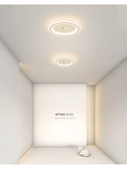 Modern LED Motion Sensor Ceiling Light for Hallways & Living Rooms
