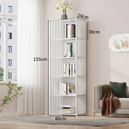 6/5-Layer Dustproof Wardrobe & Bookshelf