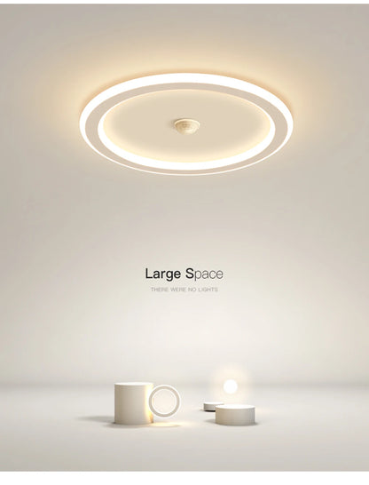 Modern LED Motion Sensor Ceiling Light for Hallways & Living Rooms