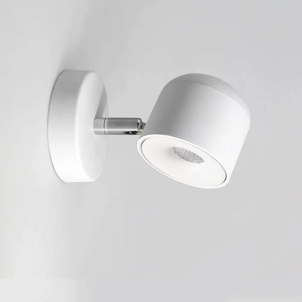 Dimmable LED Wall Lamp – Adjustable Angle Modern Bedside Reading Light with COB Chip