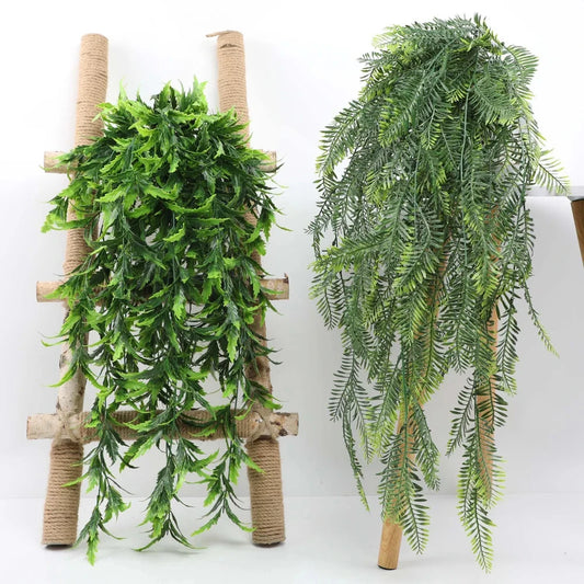 Lush 90cm Persian Fern Vine – Realistic Hanging Greenery for Stylish Home or Event Decor