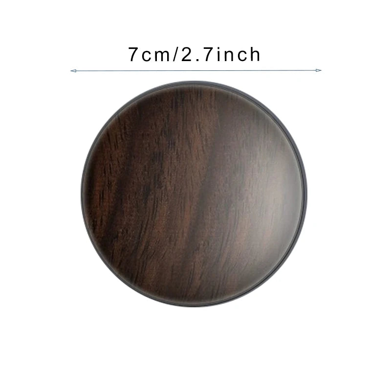 Elegant Ebony Wood Heat-Resistant Coaster