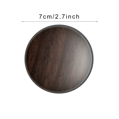 Elegant Ebony Wood Heat-Resistant Coaster