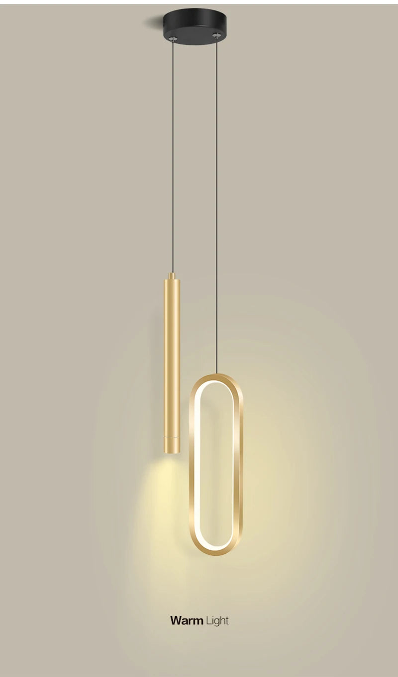 Nordic LED Pendant Light for Home & Kitchen Decor