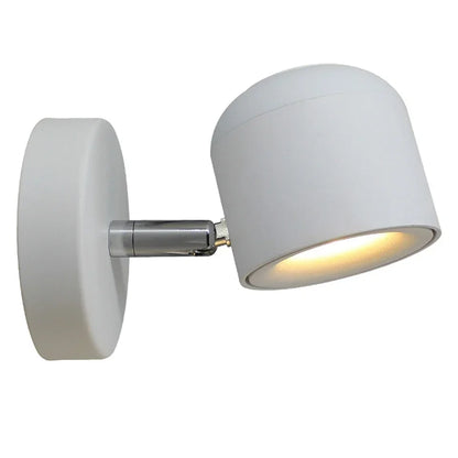 Dimmable LED Wall Lamp – Adjustable Angle Modern Bedside Reading Light with COB Chip