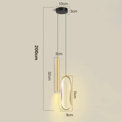 Nordic LED Pendant Light for Home & Kitchen Decor